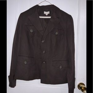 Brown loft blazer